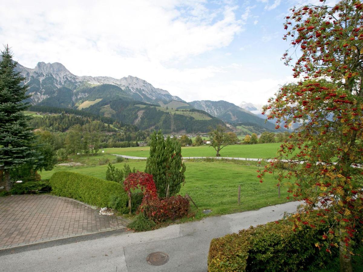 Cozy Chalet in Leogang Salzburg with Garden Exterior foto